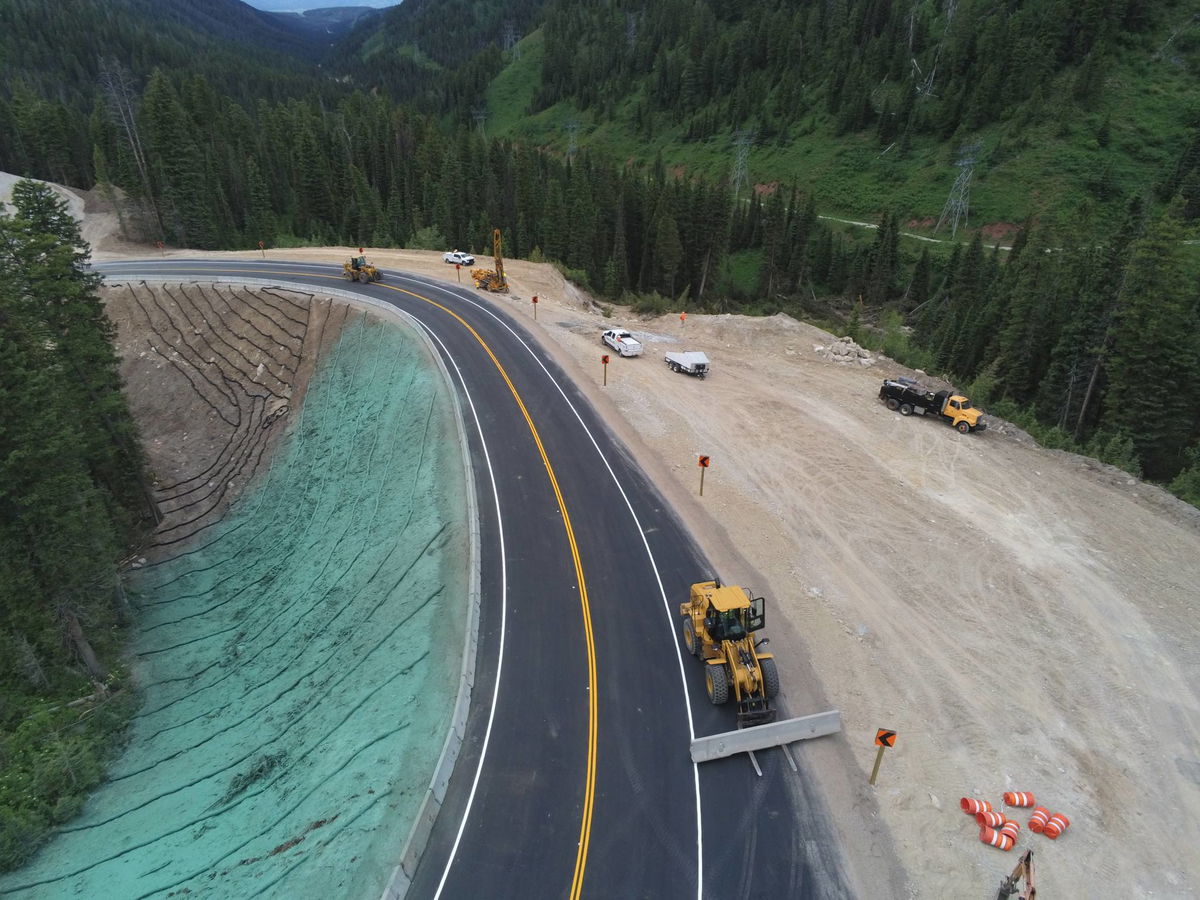 WYDOT Teton Pass Photo June 27, 2024.