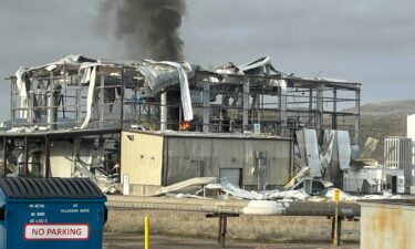 Explosion of a building at Northrop Grumman in Promontory, UT.