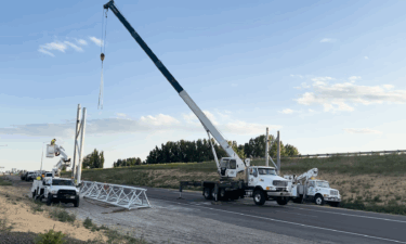 Construction work being done on exit 333